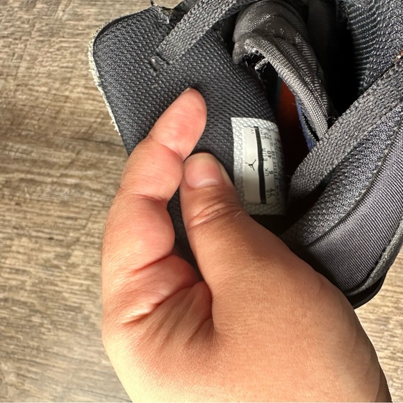 Nike Kids Black and Blue Nike Sneakers - Picture 4 of 4